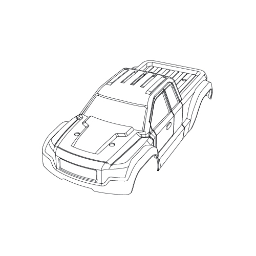 MJX 16209 Body shell [1601D]