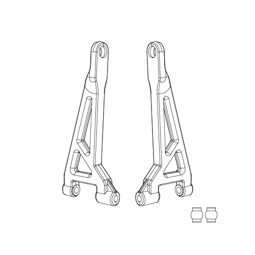 MJX Rear Upper Suspension Arms [16240]