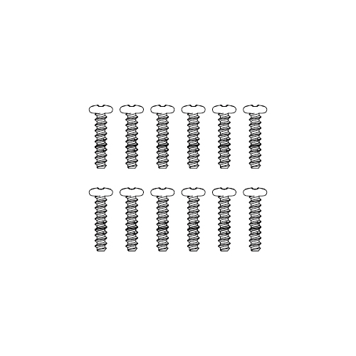 MJX Round Head Screws (12pcs) [M2384]