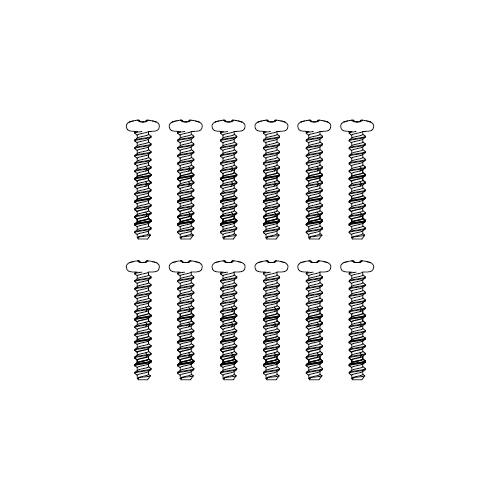 MJX Round Head Screws (12pcs) [M26154]