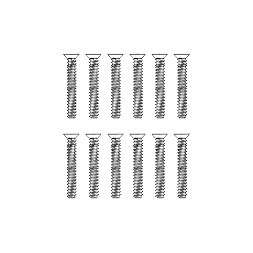 MJX Countersunk Flat Head Screws (12pcs) [M261545]