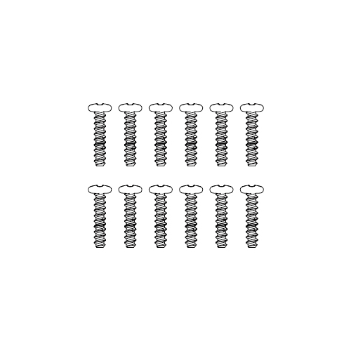 MJX Round Head Screws (12pcs) [M2684]