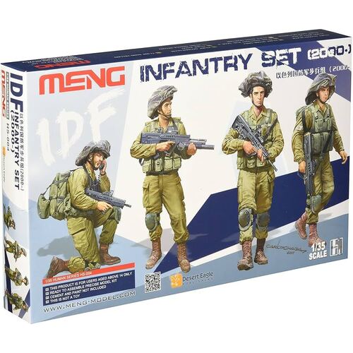 Meng 1/35 IDF Infantry Set Plastic Model Kit