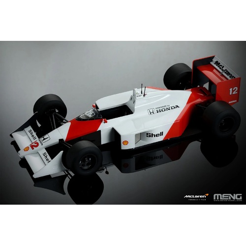 Meng 1/12 McLaren MP4/4 1988 (Pre-coloured Edition) Plastic Model Kit