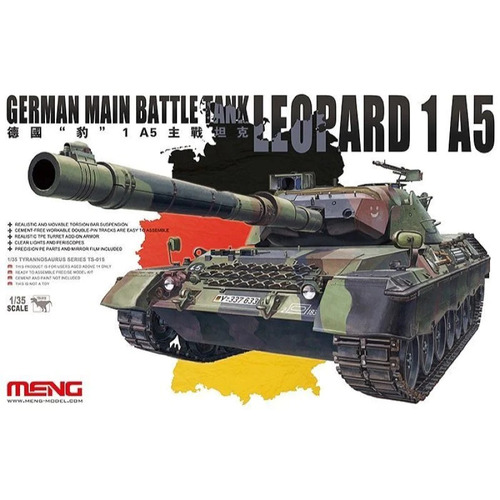 Meng 1/35 German Main Battle Tank Leopard 1 A5 Plastic Model Kit