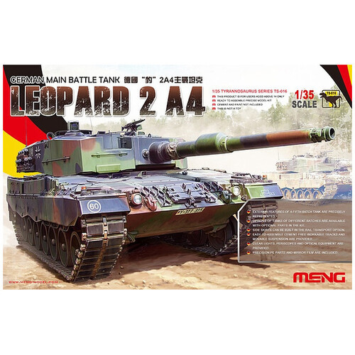 Meng 1/35 German Main Battle Tank Leopard 2 A4 Plastic Model Kit