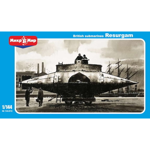 Micromir 1/144 RESURGAM - British submarine Plastic Model Kit