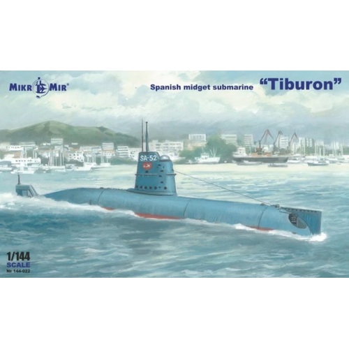 Micromir 1/144 "Tiburon" Spanish Midget Submarine Plastic Model Kit