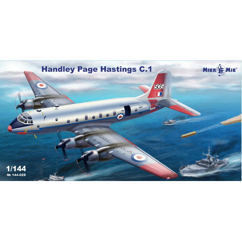 Mikromir 1/144 Handley Page Hastings Plastic Model Kit