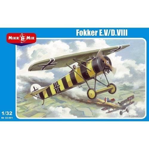 Micromir 1/32 Fokker E.V/D.III Plastic Model Kit