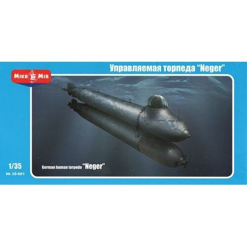 Micromir 1/35 NEGER - German human torpedo Plastic Model Kit