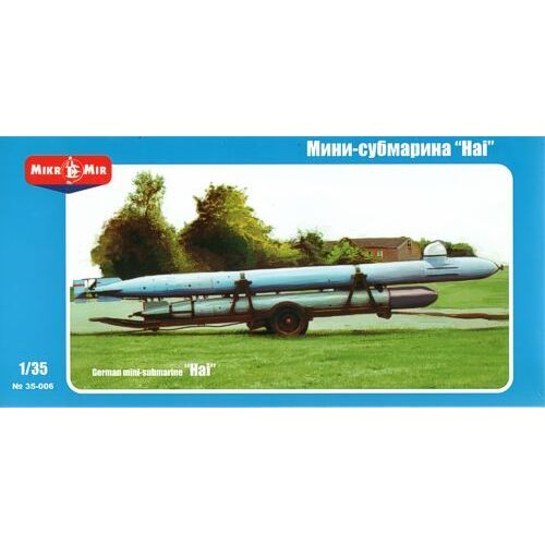 Micromir 1/35 HAI - German human torpedo Plastic Model Kit