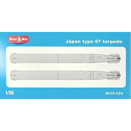 MikroMir 1/35 Japan type 97 torpedo Plastic Model Kit [35-024 ]