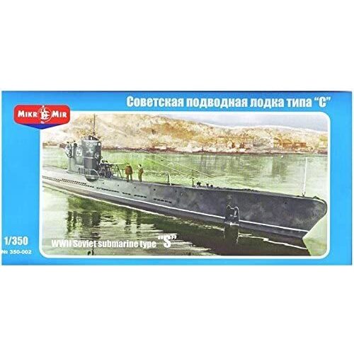 Micromir 1/350 SHCH-303 Soviet Navy submarine (ex AMP 301 ) Plastic Model Kit