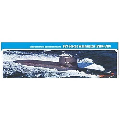 Micromir 1/350 USS GEORGE WASHINGTON (SSBN-598) Plastic Model Kit