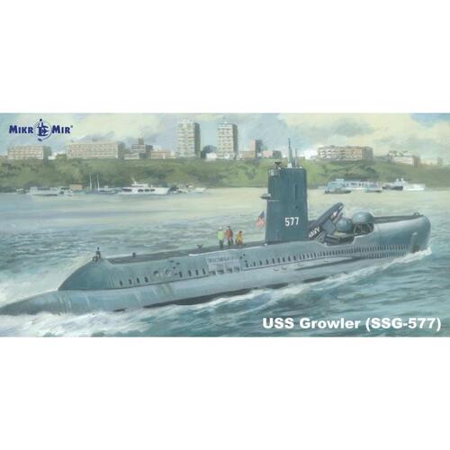 Micromir 1/350 USS Growler (SSG-577) Plastic Model Kit