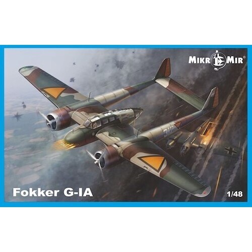 Micromir 1/48 Fokker G1 Plastic Model Kit