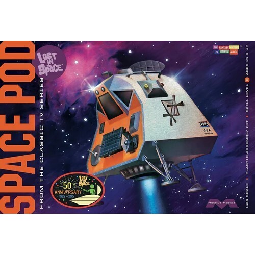 Moebius 1/24 Lost in Space Pod Plastic Model Kit