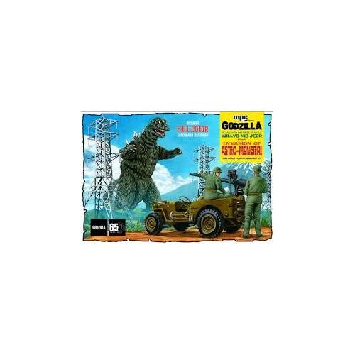 MPC 1/25 Godzilla Army Jeep Plastic Model Kit