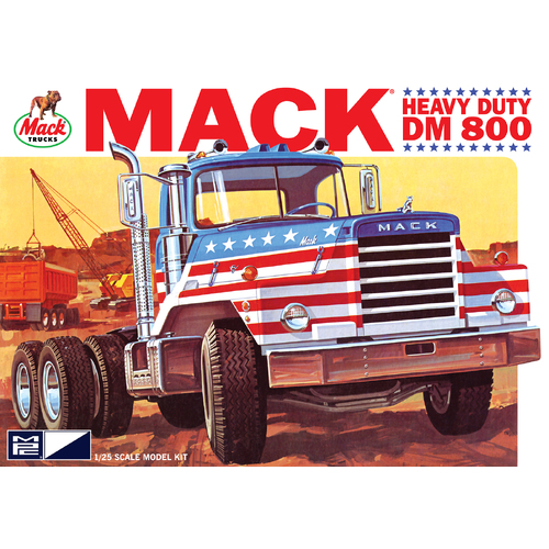 MPC 1/25 Mack DM800 Semi Tractor Plastic Model Kit