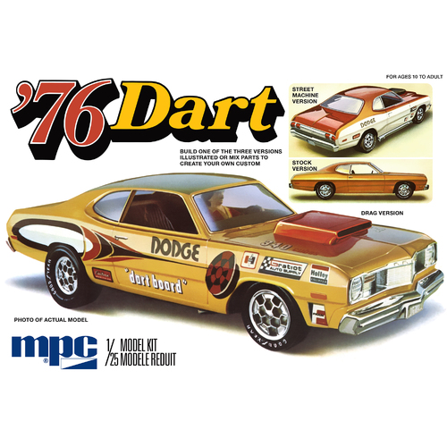 MPC 1/25 1976 Dodge Dart Sport Plastic Model Kit