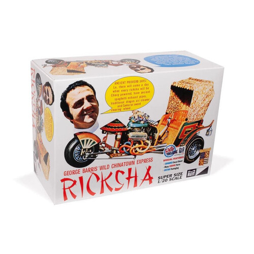 MPC 1/20 George Barris Ricksha Show Rod Plastic Model Kit