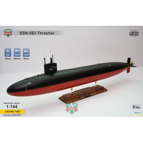 ModelSvit 1/144 USS Thresher (SSN-593) Plastic Model Kit