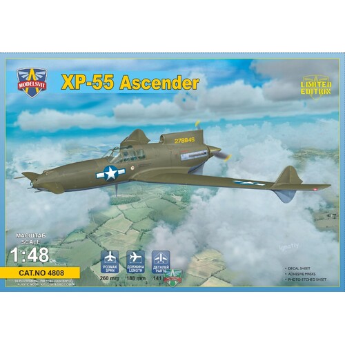 ModelSvit 1/48 XP-55 Ascender  Plastic Model Kit