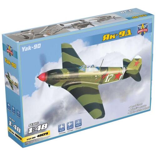 Modelsvit 1/48 Yak-9D Longe-range WWII fighter Plastic Model Kit