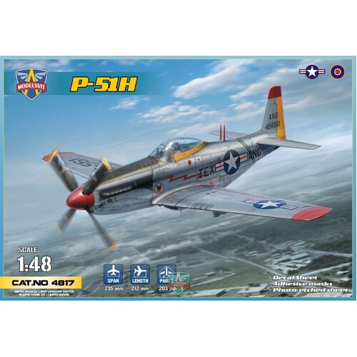 ModelSvit 1/48 P-51H Mustang Plastic Model Kit