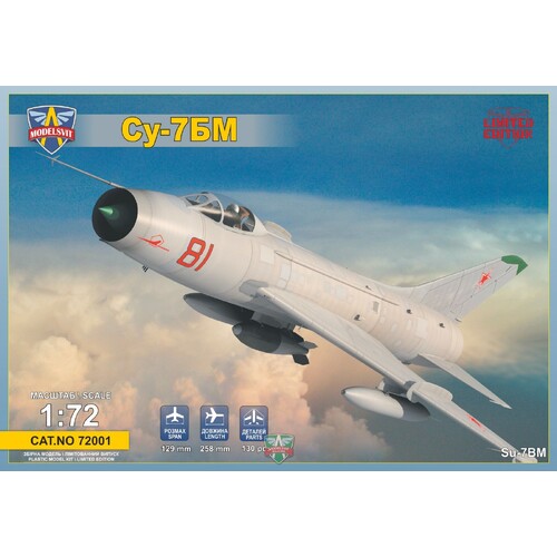 ModelSvit 1/72 Sukhoi Su-7BM Soviet fighter-bomber Plastic Model Kit