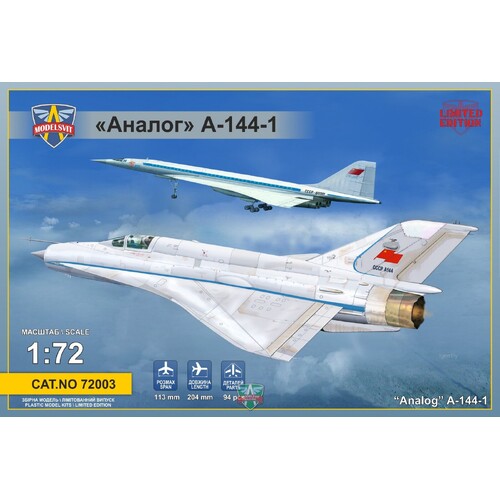 ModelSvit 1/72 Analog A-144-1 (MiG21I-1) Plastic Model Kit