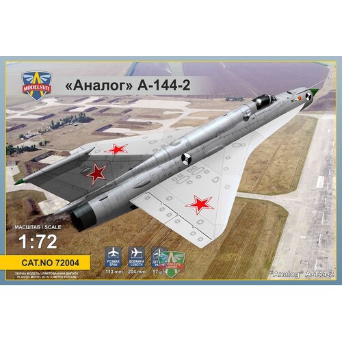 ModelSvit 1/72 Analog A-144-2 (MiG21I-2) Plastic Model Kit