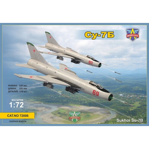 ModelSvit 1/72 Sukhoi Su-7B Plastic Model Kit