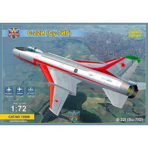 ModelSvit 1/72 S-22I (Su-7IG) variable wing geometry Plastic Model Kit