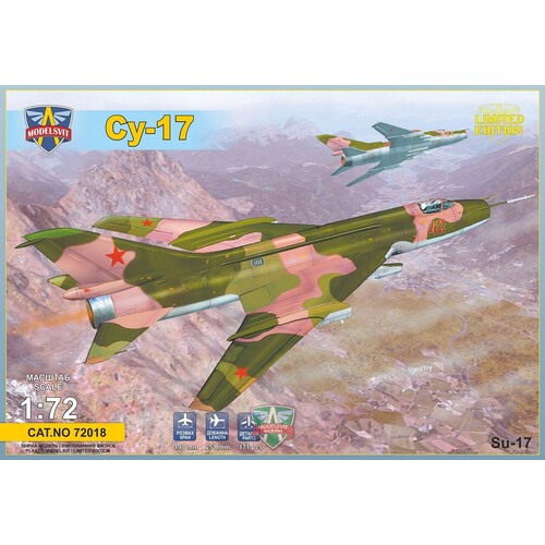 ModelSvit 1/72 Sukhoi Su-17 Serial Plastic Model Kit