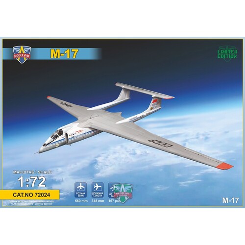 ModelSvit 1/72 Myasishchev M-17 Stratosphera Plastic Model Kit