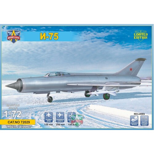 ModelSvit 1/72 I-75 Advanced soviet interceptor prototype Plastic Model Kit