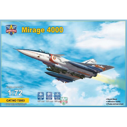 ModelSvit 1/72 Mirage 4000 Plastic Model Kit