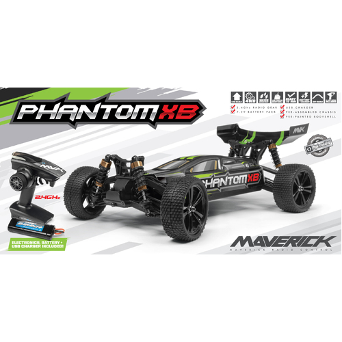 Maverick Phantom XB 1/10 Brushed Electric Buggy [150075]