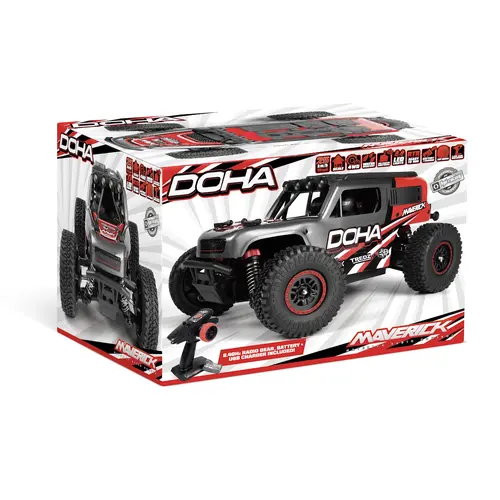 Maverick Doha 1/20 4WD Electric Truck - Red