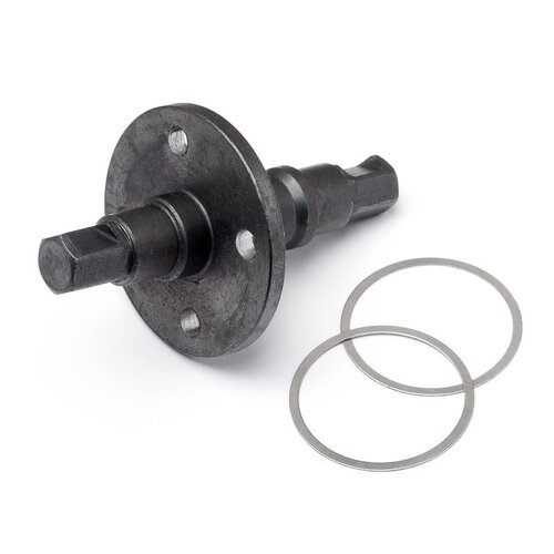 Maverick Centre Locked Diff. Shaft (Blackout MT) [MV24026]