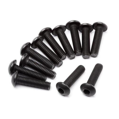 Maverick Cap Head Screw M3X12mm 12 Pcs [MV24086]