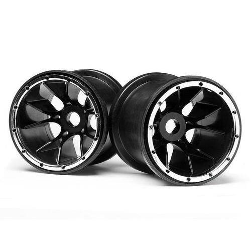 Maverick Black Wheels 2 Pcs (Blackout MT) [MV24105]