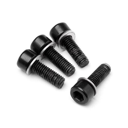 Maverick Cap Head Screw M5X15mm 4 Pcs ME - 243 (Blackout) [MV24151]