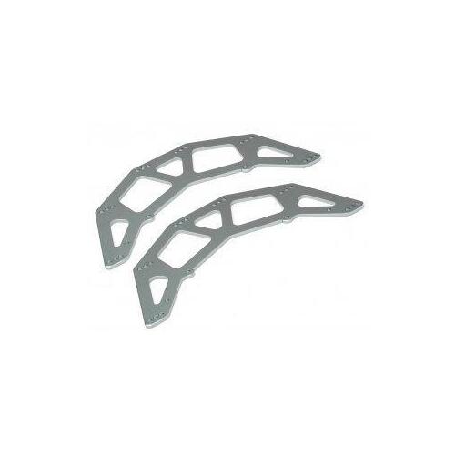 Maverick Chassis Side Plate Gunmetal 2Pcs (Scout RC) [MV25023]