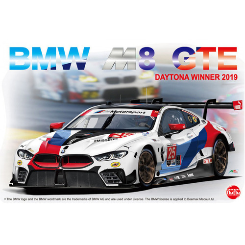 Nunu 1/24 BMW M8 GTE 2019 Daytona 24h winner Plastic Model Kit