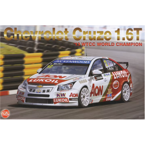 NuNu 1/24 Chevrolet Cruze 1.6t World champion Plastic Model Kit