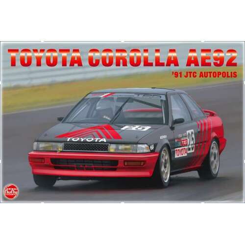 NuNu 1/24 Toyota Corolla Levin AE92 Plastic Model Kit [24025]