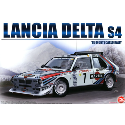 NuNu 1/24 Lancia Delta S4 Martini Montecarlo rally 1986 Plastic Model Kit [24030]